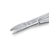 Tijera para oro curva dentada 11cm 6B (261) - Imagen 2