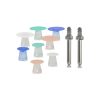 Flexi Snap kit de pulido para brillo natural en resina Edenta 160 discos y 2 mandriles
