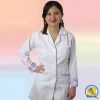 Bata Medica Estampada para Dama