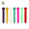 Estuche acrílico con módulos Prime Dent con 245 llaves (49 colores, 5 llaves de cada color)