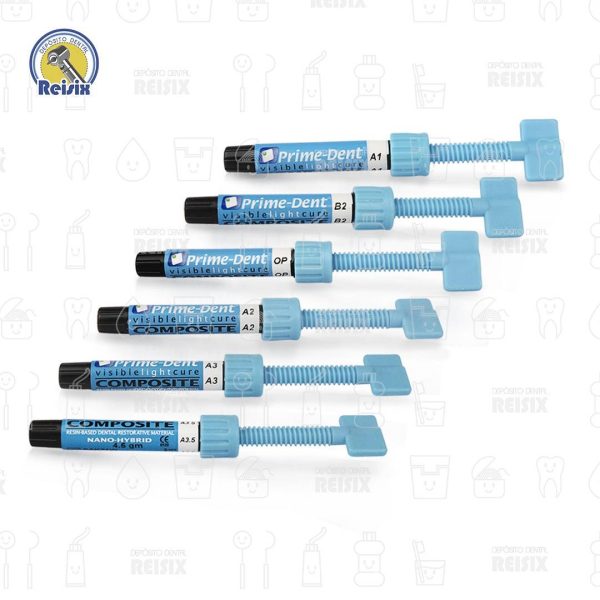 Kit Hybrid Composite con 7 jeringas Prime Dent