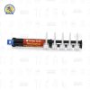Non-Eugenol Temporary Cement Jeringa dual provisional automix radioopaco Prime Dent 6 grs.