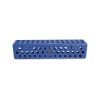 Cassette organizador perforado autoclavable colores