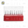 Kit con 10 fresas de diamante pediátrico (6002)