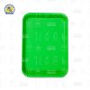 B-lok Flat Tray Charola lisa autoclavable y tapa hermética con seguro Zirc colores