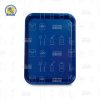 B-lok Flat Tray Charola lisa autoclavable y tapa hermética con seguro Zirc colores