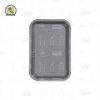Mini Tray Charola lisa mini y tapa hermética con seguro Zirc colores