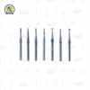 Kit de Fresas para Odontopediatria SS WHITE con fresero metalico Azul turquesa y 7 fresas