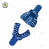 Juego con 6 cucharillas porta impresiones infantiles perforadas plástico