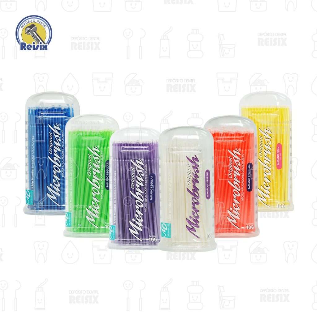 Microbrush Original Microaplicadores de fibra no absorbente Microbrush