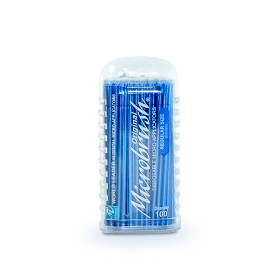 Microbrush Original Microaplicadores de fibra no absorbente Microbrush International Paquete con 100 piezas