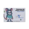 Estuche con 36 coronas de acero anteriores infantiles DenTeam