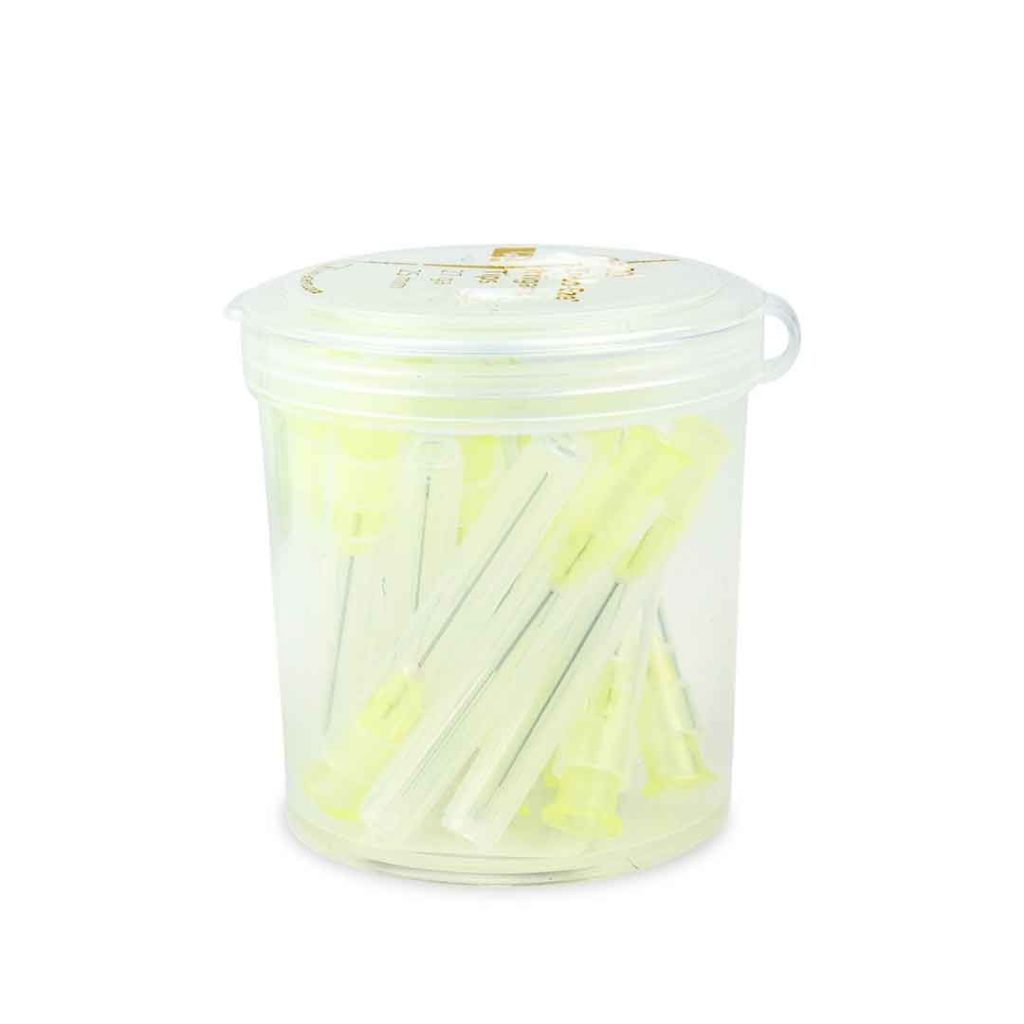 EndoEze Puntas irrigadoras Ultradent bote con 20 (amarillo) Depósito