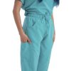 Uniforme médico conjunto de pijama quirúrgica tipo jogger antifluidos