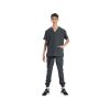Uniforme médico conjunto de pijama quirúrgica tipo jogger antifluidos