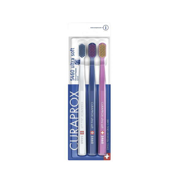 CS 5460 Ultra Soft 3pack cepillos dentales Curaprox blister - Imagen 5
