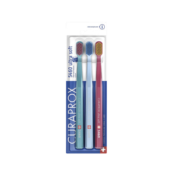 CS 5460 Ultra Soft 3pack cepillos dentales Curaprox blister - Imagen 4