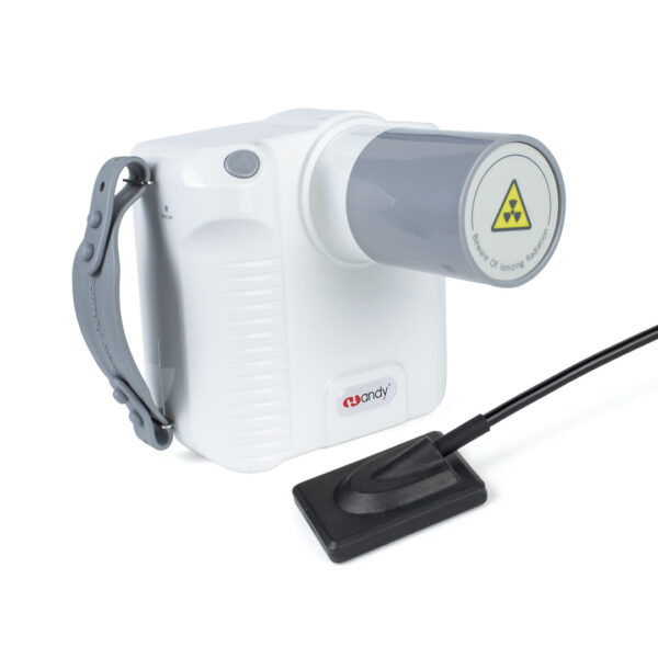 Combo Rayos X portátil Handy + Sensor radiovisiografo con capa de fibra óptica Handy tamaño 1.3
