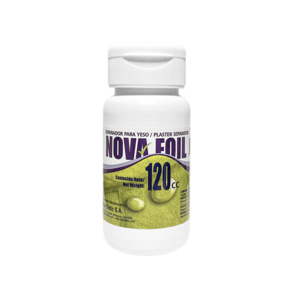Nova Foil separador de yeso New Stetic 120 ml