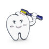 Pines decorativos con diseños dentales - Imagen 5
