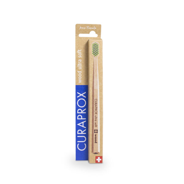 Wood 4440 Ultra Soft cepillo dental de madera Curaprox - Imagen 7