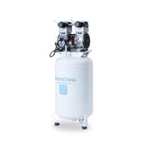 Compresor vertical semi silencioso libre de aceite 80 litros 2 HP Rosenthal