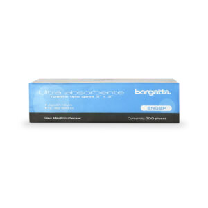 Gasas no estériles 2"x 2" Borgatta con 200 piezas