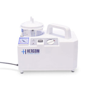 7E-D eyector quirurgico de fluidos y secreciones portátil de 18 litros por minuto con batería recargable Hergom