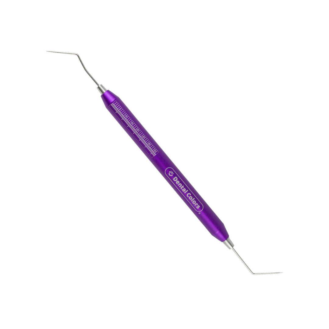 DG16 explorador endodóntico con mango milimetrado Dental colors - Imagen 2