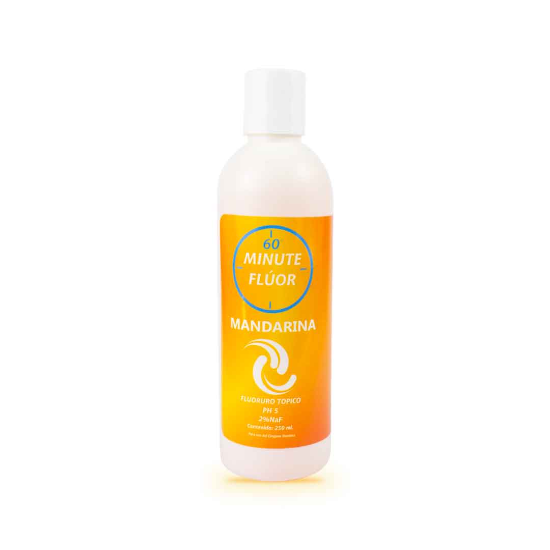 Minute Flúor gel de fluoruro de sodio fosfato acidulado (APF) Viarden 250ml - Imagen 3