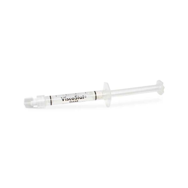 Viscostat Clear gel hemostático viscoso de cloruro de aluminio al 25% Ultradent jeringa 1.2 ml - Imagen 2
