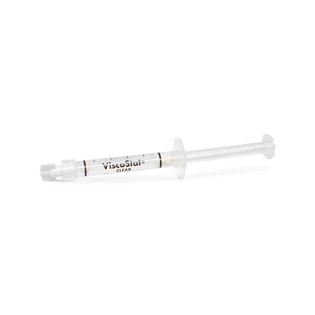Viscostat Clear gel hemostático viscoso de cloruro de aluminio al 25% Ultradent jeringa 1.2 ml - Imagen 2