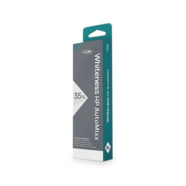 Whiteness HP Automixx Mini kit de blanqueamiento dental al 35% plus 1 paciente FGM 2gr - Imagen 2