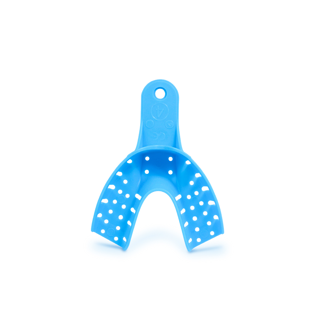 Disposable Impression Trays cucharillas porta impresiones perforadas surtidas desechables Sunset 9 piezas - Imagen 3