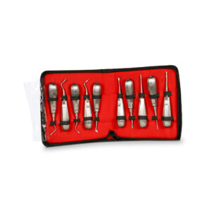 Estuche de elevadores con mango grueso 6B 10 piezas (337)