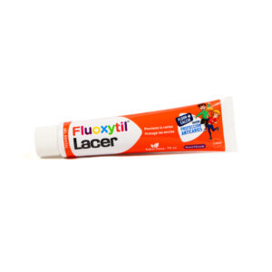 Fluoxytil gel dental infantil sabor fresa Lacer 75 ml